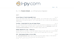 Desktop Screenshot of i-py.com